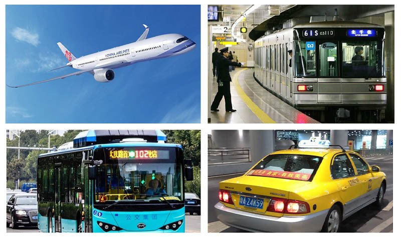 Các phương tiện di chuyển tại Quảng Châu Trung Quốc