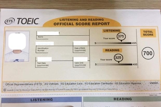 Cần có chứng chỉ tiếng Anh TOEIC để được đi du học tại Đài Loan