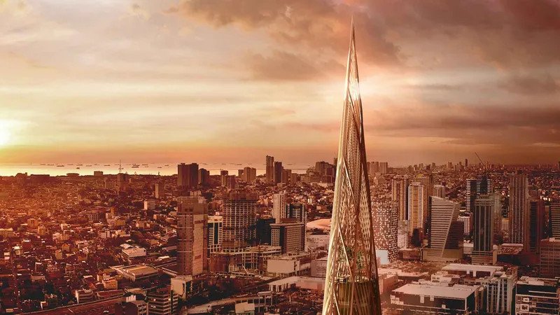Cảnh quan hiện đại và sầm uất của thủ đô Manila, điểm đến chính khi philippin cách việt nam bao xa