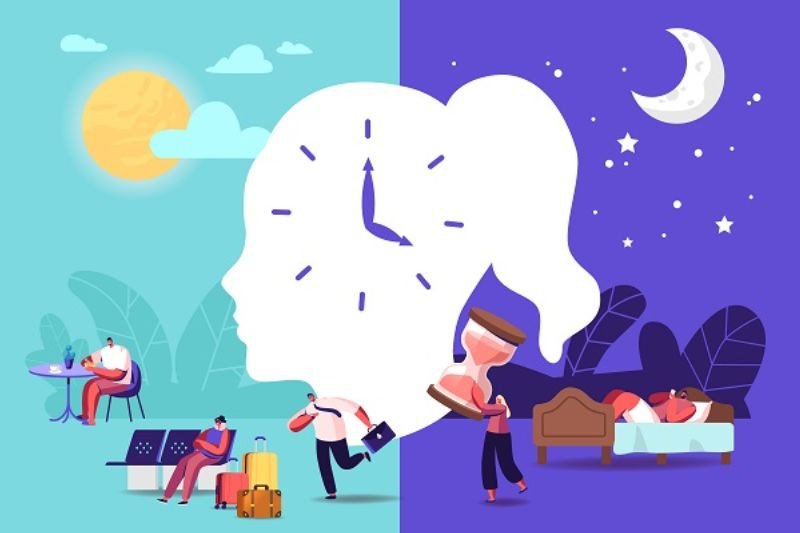 Cảnh quan thành phố Bắc Kinh, Trung Quốc, nơi có sự chênh lệch đáng kể về múi giờ mặt trời