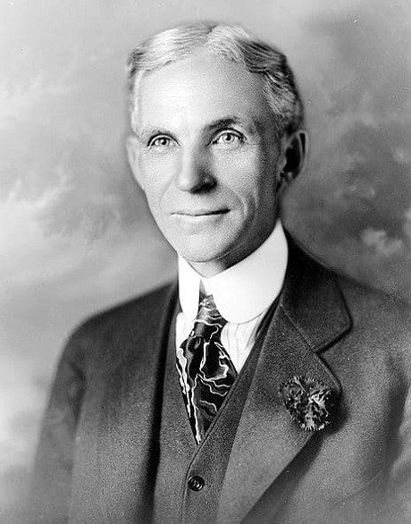Chân dung Henry Ford thời trẻ, người sáng lập tập đoàn Ford Motor