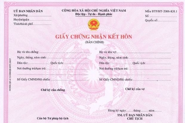 Hướng Dẫn Toàn Diện Về **Định Cư Pháp Theo Diện Kết Hôn** Giấy chứng nhận đăng ký kết hôn với người nước ngoài định cư Pháp theo diện kết hôn