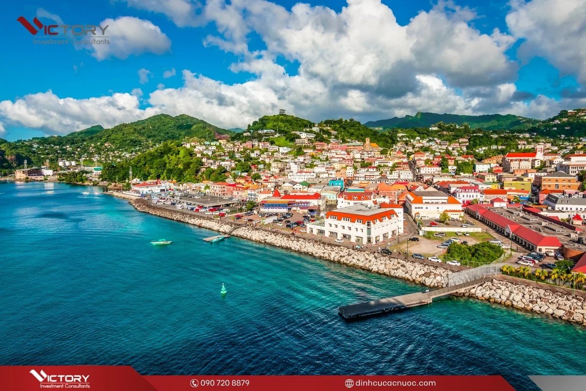 Grenada – Định cư nước ngoài với lợi thế visa E-2 sang Mỹ, một lựa chọn dễ định cư.