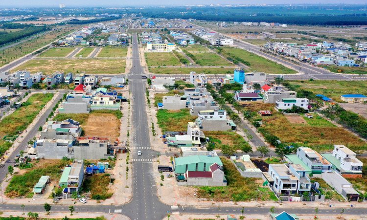 Hạ tầng khu tái định cư Tam Phước đang được thi công tại Biên Hòa, Đồng Nai