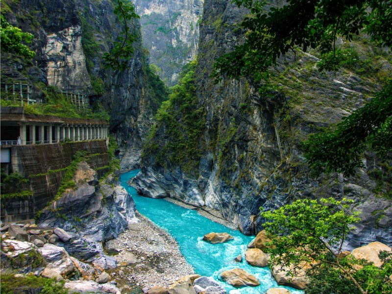 Hẻm núi Taroko tại Taiwan