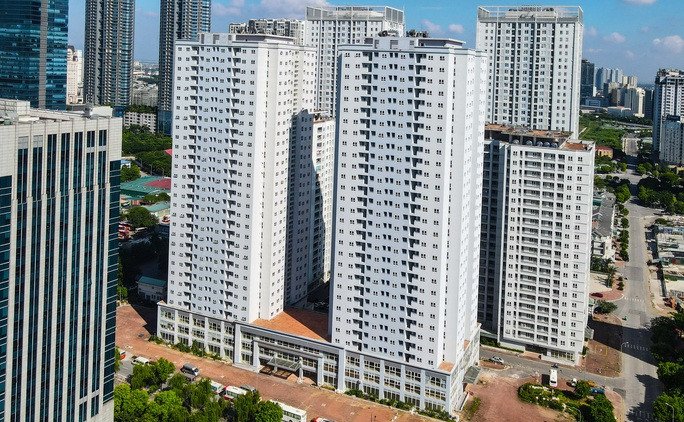 Hình ảnh chung cư 30T1 30T2 Nam Trung Yên với mức giá bán hấp dẫn