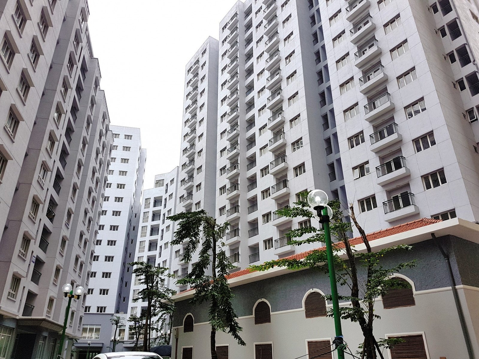 Hình ảnh chung cư tái định cư Hoàng Cầu, khu vực trung tâm Hà Nội