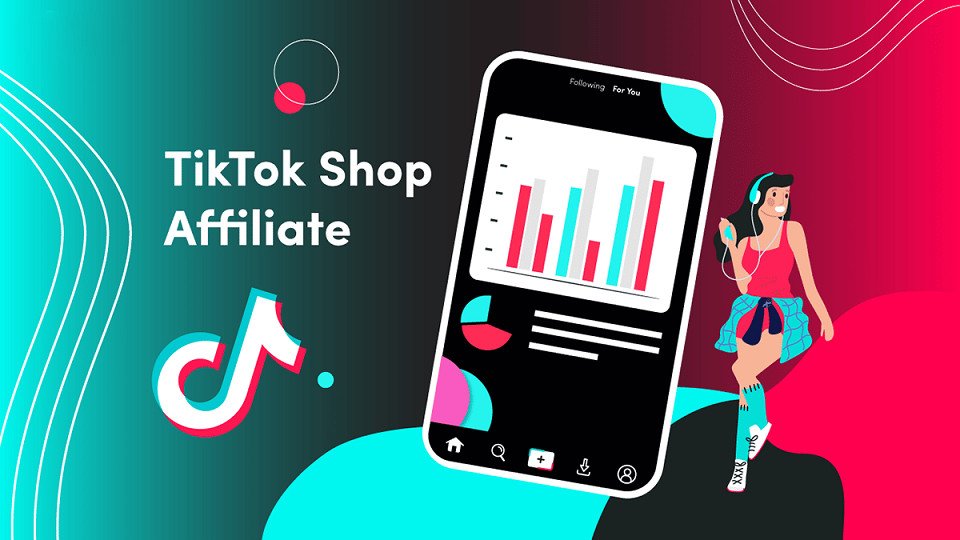 Hình ảnh minh họa mô hình kiếm tiền từ Affiliate Marketing trên TikTok, nơi các liên kết sản phẩm mang lại hoa hồng.
