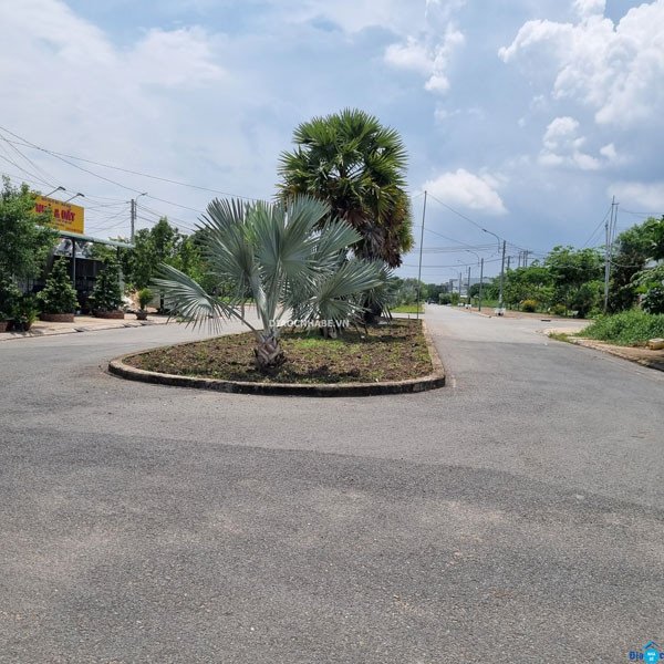 Hình ảnh thực tế đường nội khu rộng rãi tại dự án Tân Kim