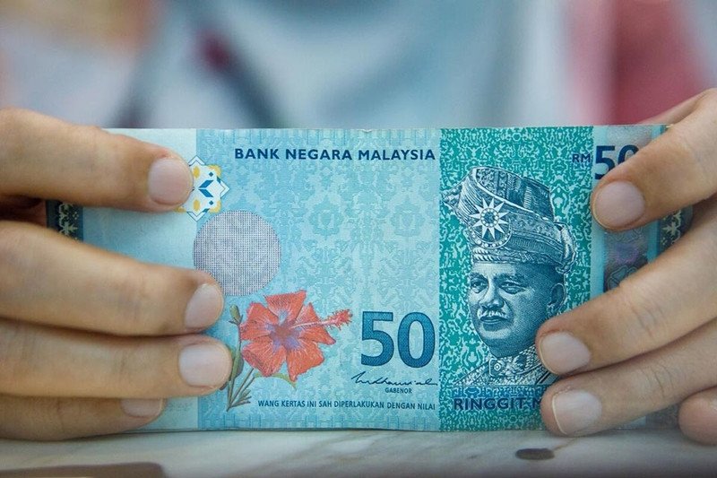 Hình ảnh tiền tệ Ringgit Malaysia, đồng tiền chính thức