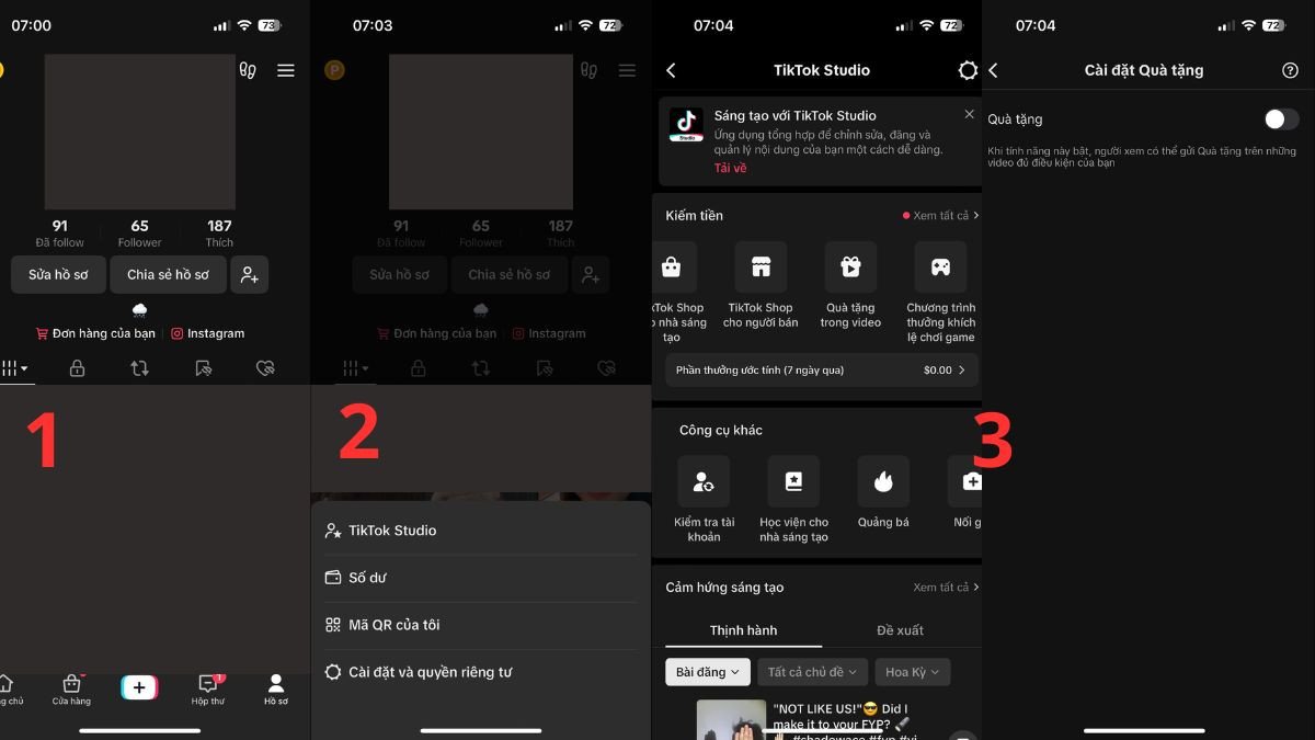 Hướng dẫn kích hoạt tính năng nhận quà Universe trên TikTok