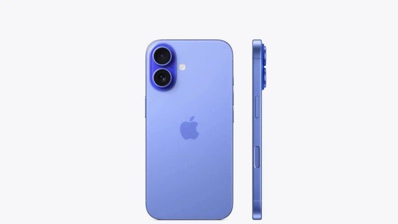 iPhone 16 màu xanh lưu ly