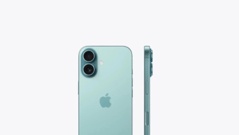 iPhone 16 màu xanh mòng két