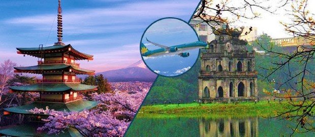 Nhật Bản Cách Việt Nam Bao Xa: Chi Tiết Khoảng Cách và Thời Gian Bay Khoảng cách Nhật Bản Việt Nam và thời gian bay ngắn nhất