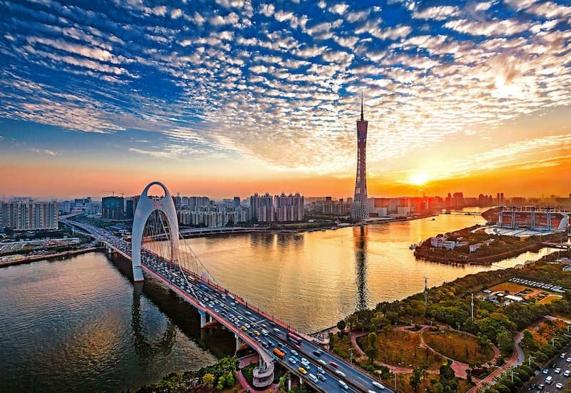 Khoảng cách Quảng Đông đến Việt Nam không giáp biên giới trực tiếp