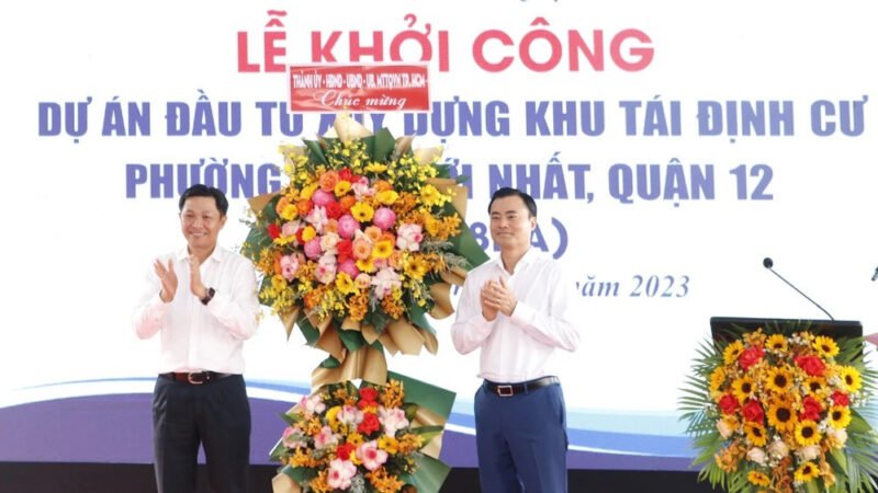 khu tái định cư Tân Sơn Nhất khởi công lại