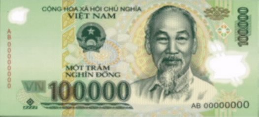 Kích thước tiền giấy 100000 đồng