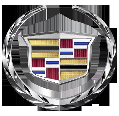 Logo thương hiệu Cadillac, một trong các nhà sản xuất xe hơi của Hoa Kỳ nổi tiếng