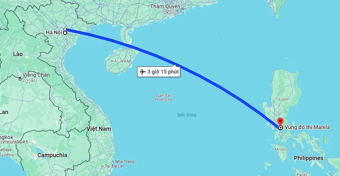 Máy bay đang cất cánh, biểu tượng cho chuyến đi khám phá Philippines từ Việt Nam