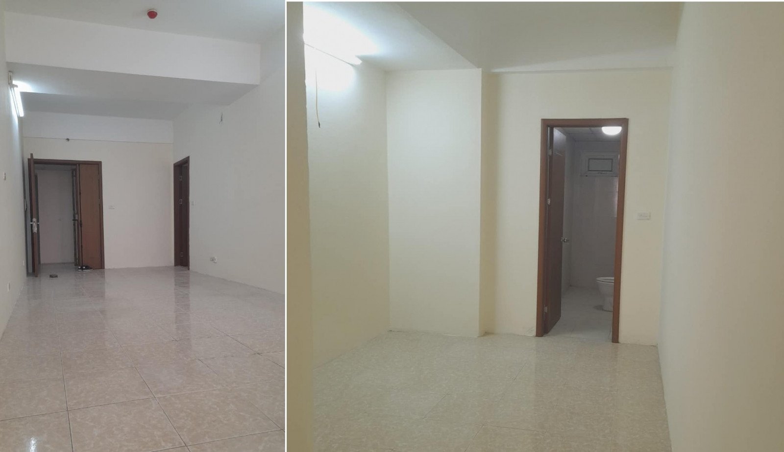 Nội thất căn hộ được bàn giao tại chung cư 30T1 30T2 Nam Trung Yên