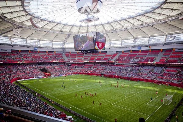 Sân vận động BC Place, một trong những địa điểm đẳng cấp tại Bắc Mỹ