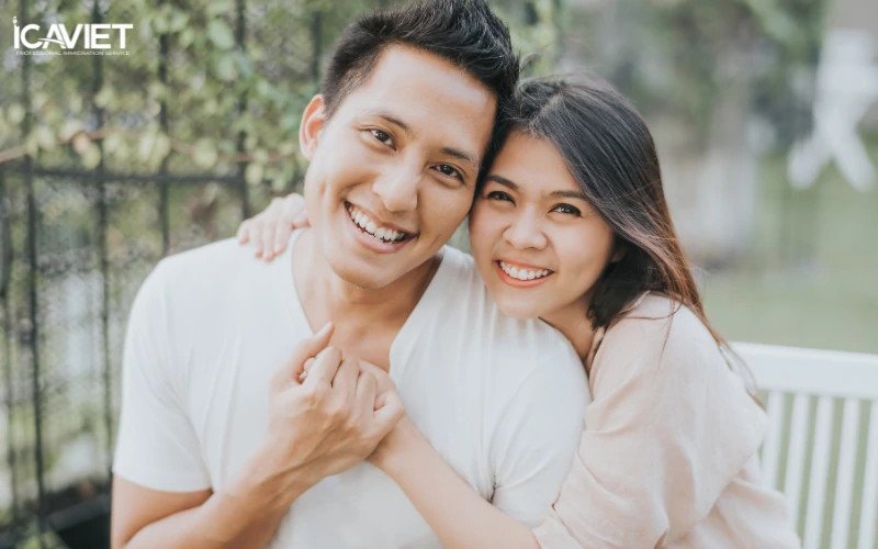 Thẻ xanh bảo lãnh vợ chồng sang Mỹ diện F2A