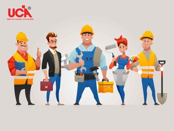 Thợ lành nghề ngành xây dựng là một trong các ngành nghề định cư Canada