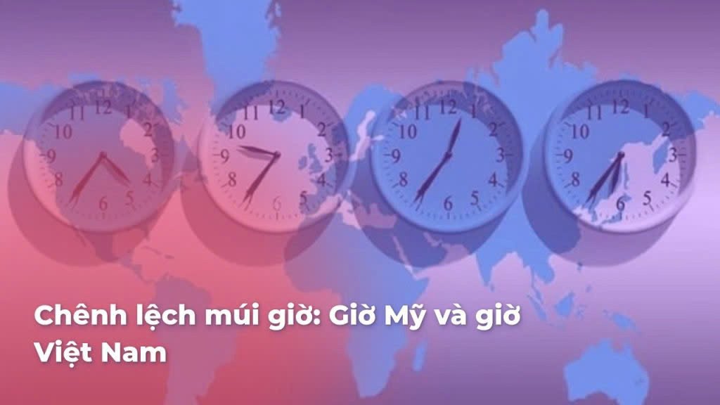 Thời gian họp trực tuyến giữa các múi giờ