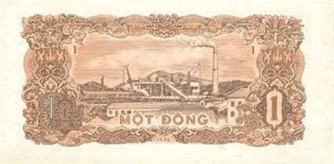 Tiền 1 đồng giải phóng in hình Nhà máy Gang thép Thái Nguyên, biểu tượng công nghiệp hóa sau thống nhất