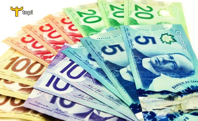 Tiền giấy Canada với các mệnh giá và chân dung nhân vật lịch sử