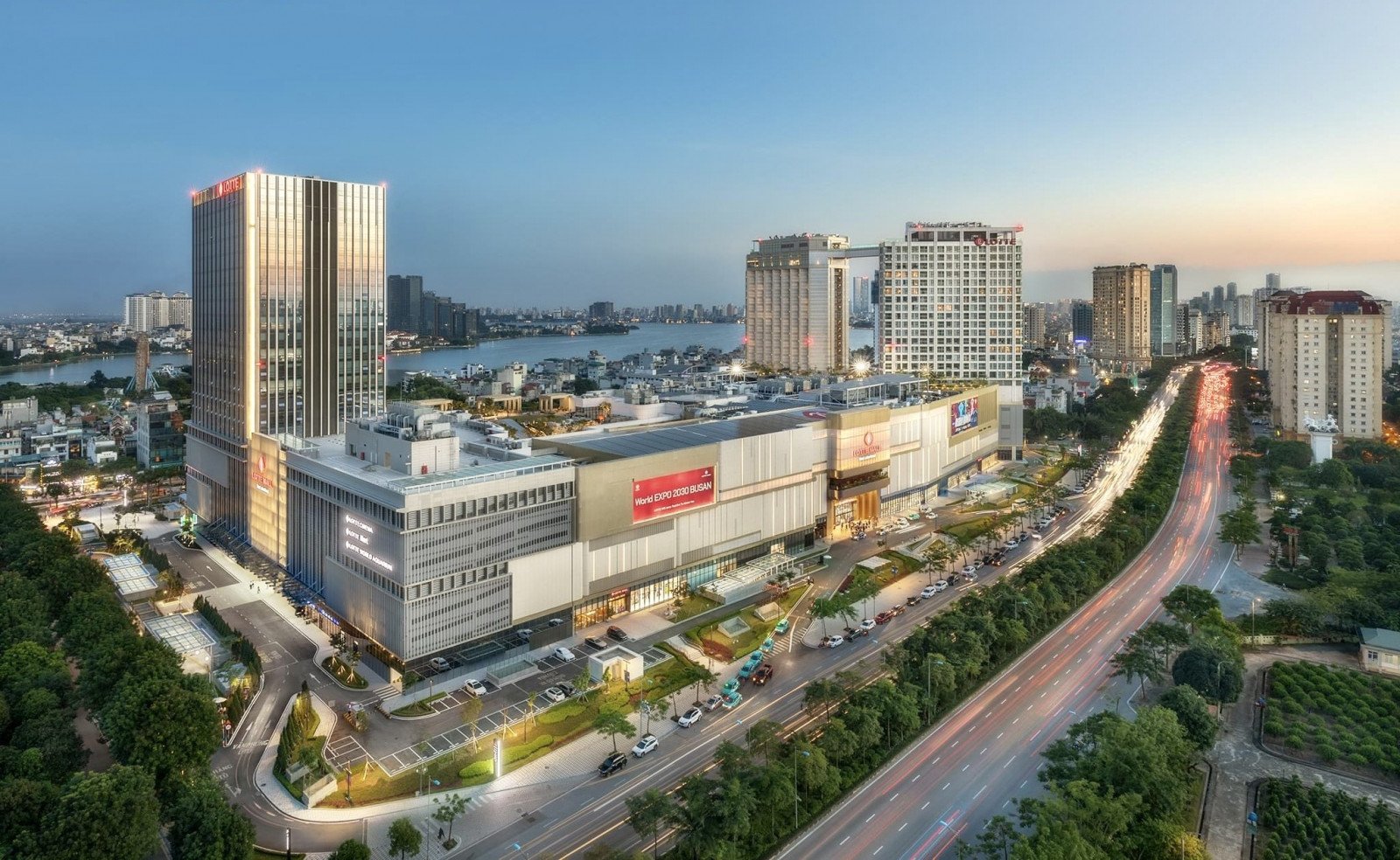 Tiện ích Khu tái định cư Xuân La Lotte Mall Tây Hồ
