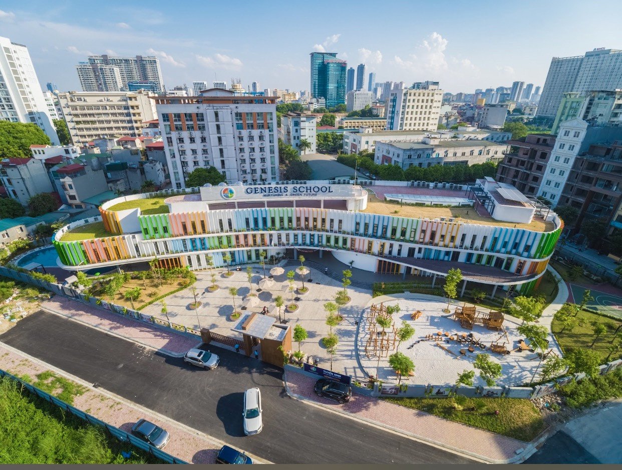 Tiện ích tái định cư Xuân La trường học