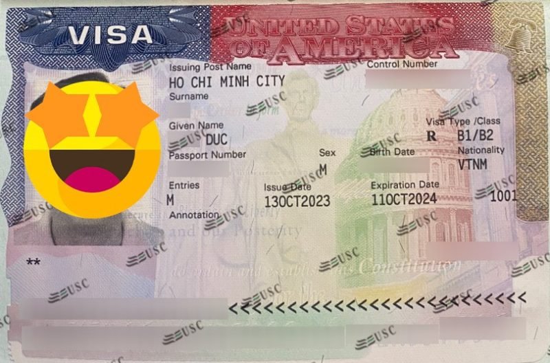 Visa du lịch công tác Mỹ B1 B2