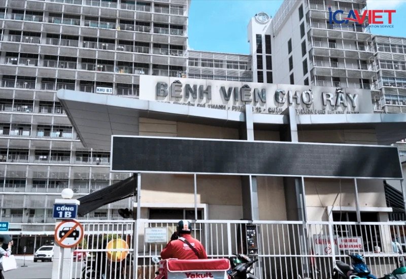 Bệnh viện Chợ Rẫy, địa điểm khám sức khỏe và thử đàm định cư Mỹ uy tín