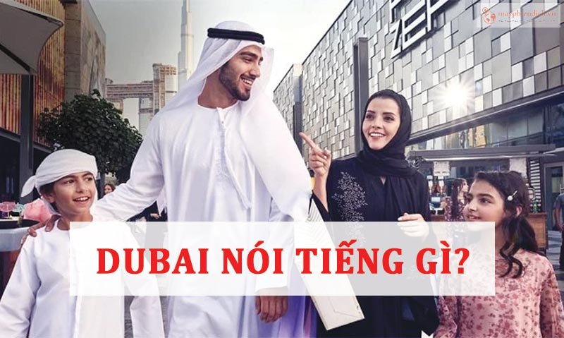 Biển báo giao thông song ngữ tại Dubai