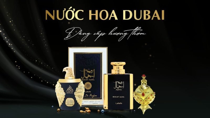 Bình đựng nước hoa Dubai sang trọng