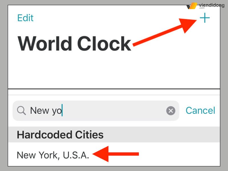 Cài đặt tiện ích World Clock Time để thêm múi giờ
