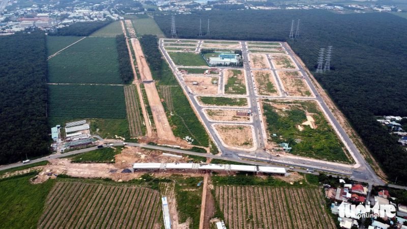 Cận cảnh khu tái định cư Long Đức với tiến độ thi công đạt 92%