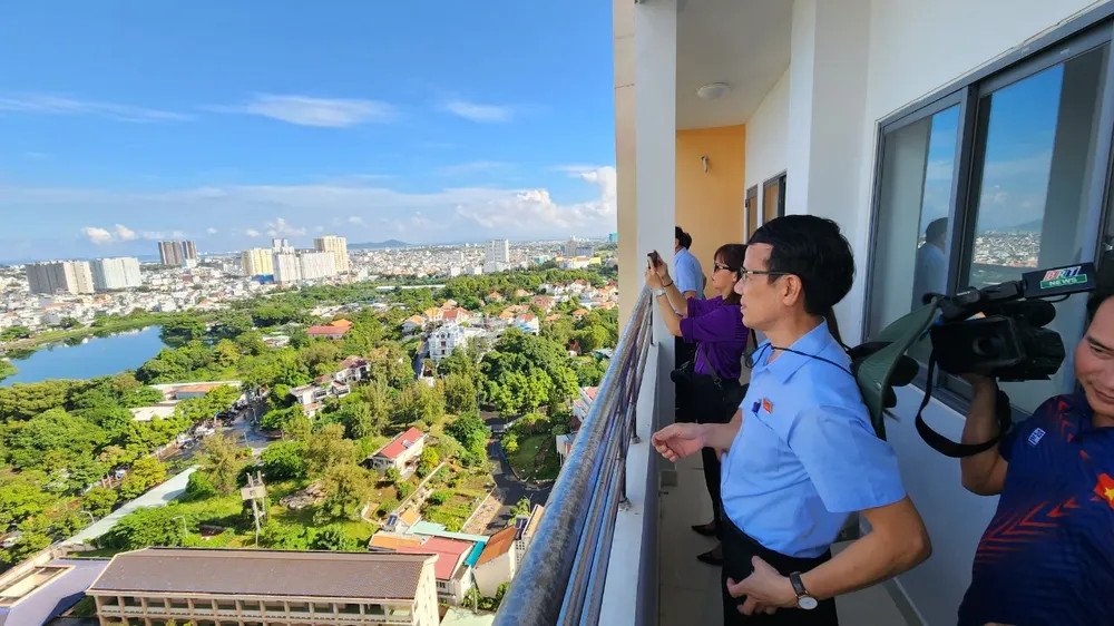 Chung cư nằm ở vị trí đẹp của TP Vũng Tàu. ảnh: TK