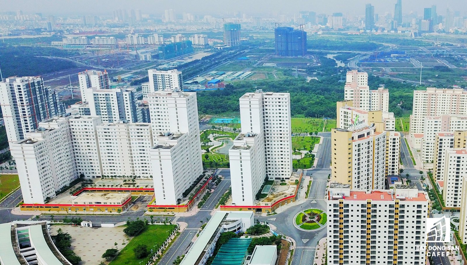 Hình ảnh chung cư tại khu tái định cư Thủ Thiêm