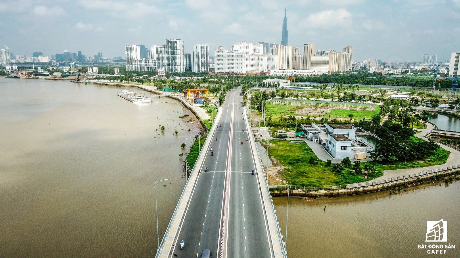 Khu tái định cư Bình Khánh nhìn từ trên cao, quận 2