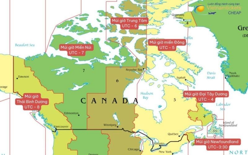 Tổng quan về múi giờ Vancouver