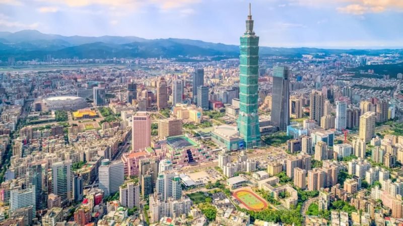 Vị trí địa lý của Đài Loan trên bản đồ thế giới và khu vực