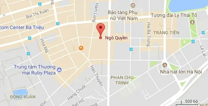 Phố Ngô Quyền, Quận Hoàn Kiếm, Hà Nội. Phố Ngô Quyền, Quận Hoàn Kiếm, Hà Nội.
