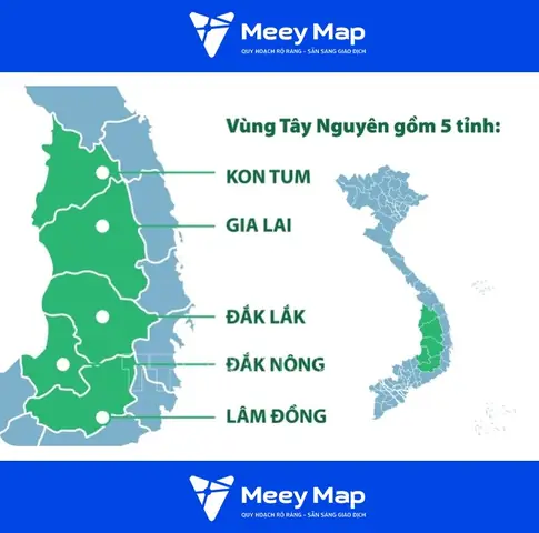 Bản Đồ Vùng Tây Nguyên, Miền Trung Bản Đồ Vùng Tây Nguyên, Miền Trung