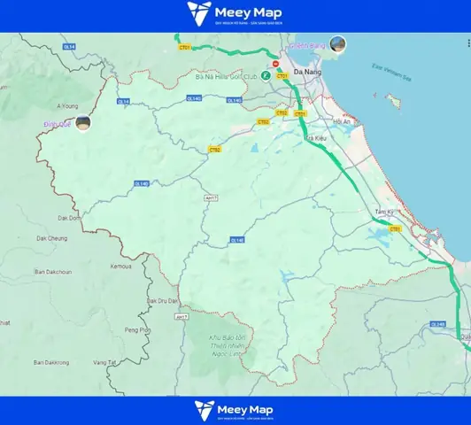 Bản Đồ Thành Phố Quảng Nam, Miền Trung Bản Đồ Thành Phố Quảng Nam, Miền Trung