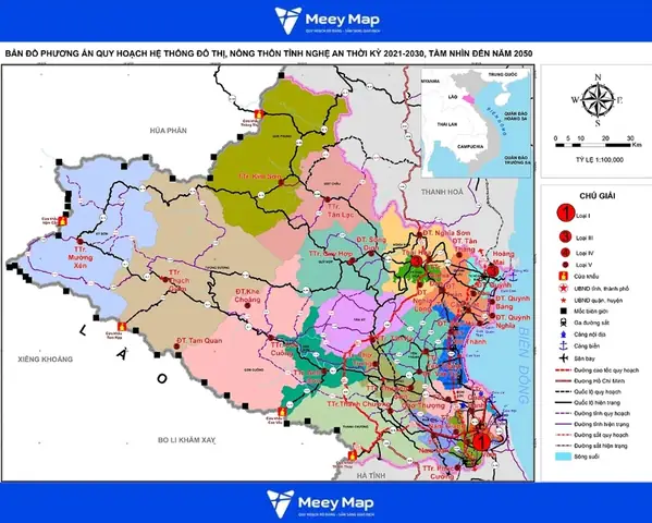 Bản Đồ Thành Phố Nghệ An, Miền Trung Bản Đồ Thành Phố Nghệ An, Miền Trung