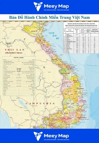 Bản Đồ Hành Chính Miền Trung Bản Đồ Hành Chính Miền Trung