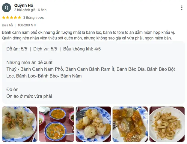 Một Số Đánh Giá 5 Sao Một Số Đánh Giá 5 Sao