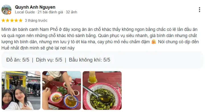 Một Số Đánh Giá 5 Sao Một Số Đánh Giá 5 Sao